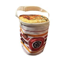 Jansport Cup of Noodle Ramen Collapsible Soft Cooler Lunch Box Tote rare‎